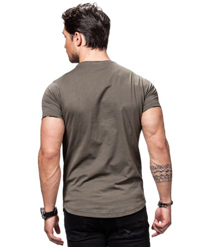 Manuel Khaki T-Shirt Rusty Neal