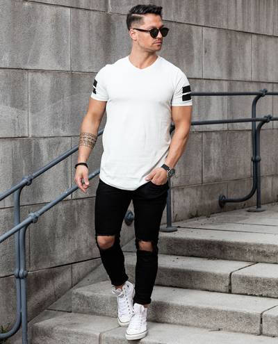 Boro White T-Shirt Jack & Jones Boro White T-Shirt Jack & Jones