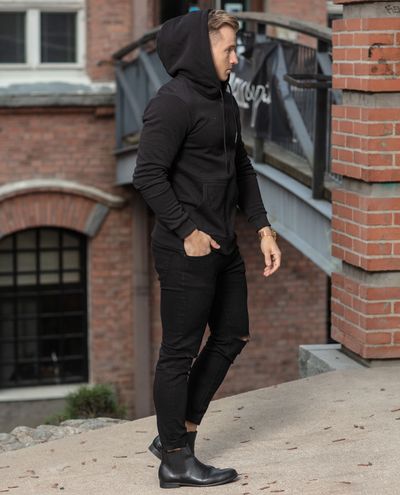 Sudadera con capucha negra Ceres Only & Sons