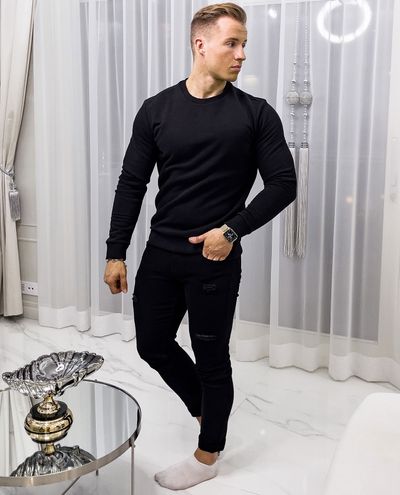 Camiseta universitaria negra Ceres Only & Sons