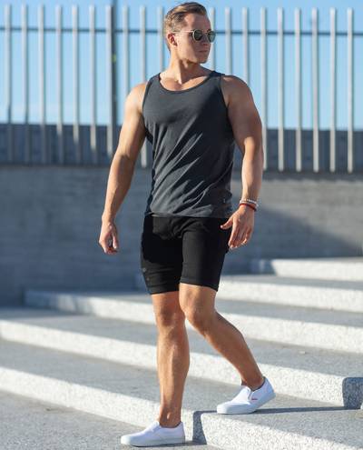 Page Tanktop Black Only & Sons