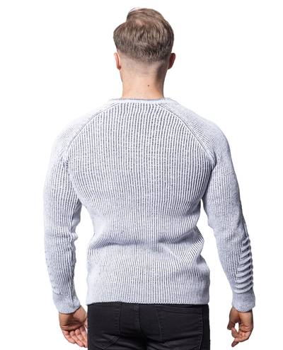 Mikkel Knit Gray Rusty Neal