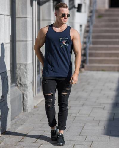 Coastal Tank NavyJack & Jones