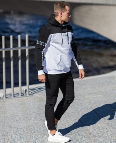 Streetwear Hoodie Details Brave Soul