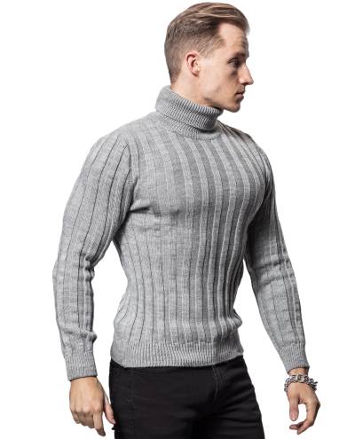 Hudson Roll Neck Gray Jerone Hudson Roll Neck Gray Jerone