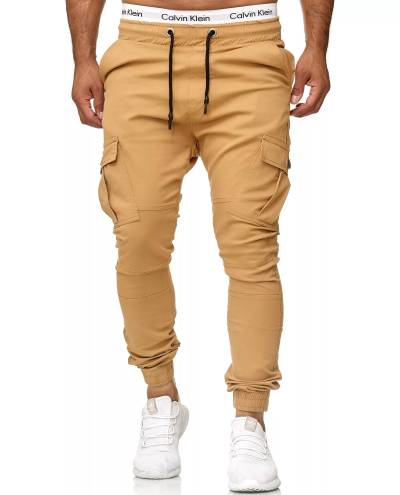 Beige Pants Elastic L32 Jerone Beige Pants Elastic L32 Jerone