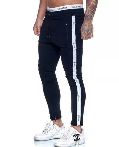 Jacob Navy Pants With Side Stripe Jerone Jacob Navy Pants With Side Stripe Jerone