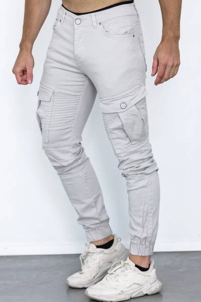 Chief Gray Pants Elastic L32 Jerone