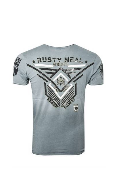 Athletic Power T-Shirt Gray Rusty Neal