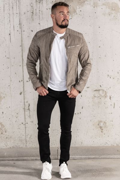 Gus Faux Suede Jacket Falcon ONLY&SONS