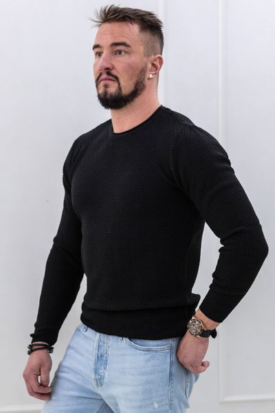 punto estructurado negro de hombre