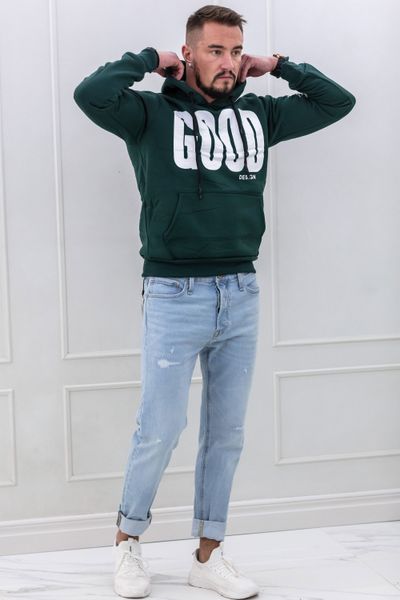 Good Hoodie Green Jerone
