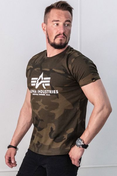 Camiseta Basic Camo Alpha Industries