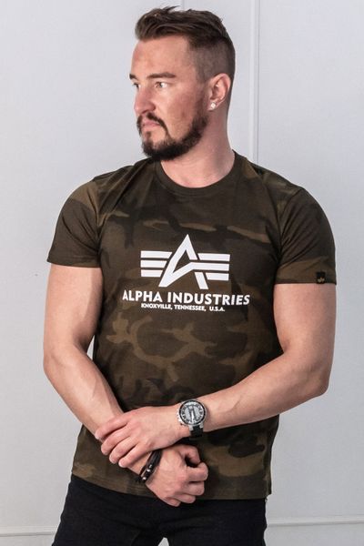Camiseta Basic Camo Alpha Industries