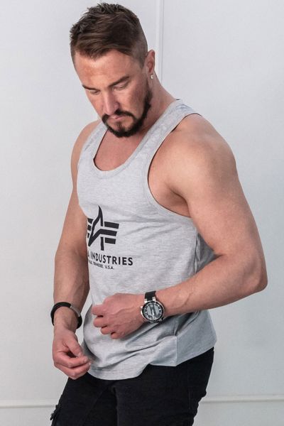 Basic Tank Gris Alpha Industries
