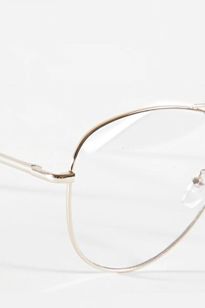 Gafas de imagen piloto doradas para hombre FRILIVIN