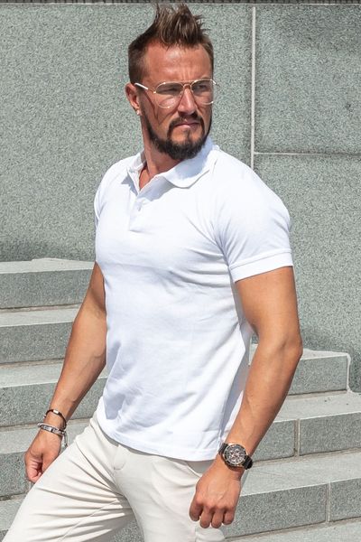 Camiseta Polo Blanca Jerone