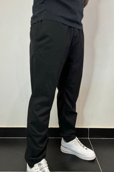 Pantalones casuales elásticos negros para hombre JERONE