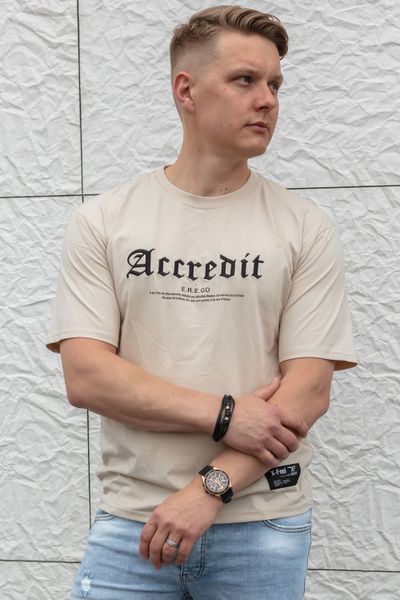 Camiseta Accredit color marrón claro JERONE