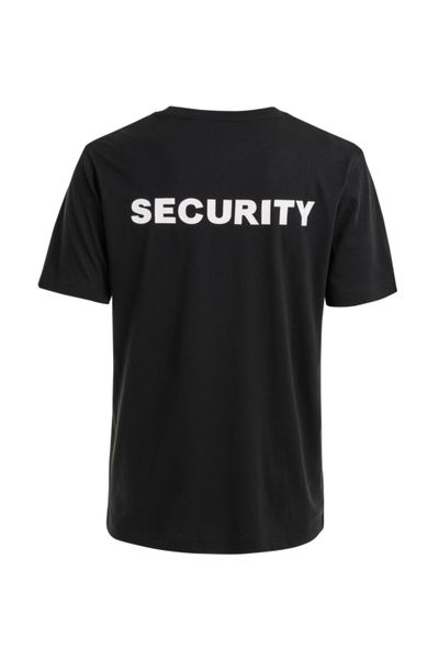 Camiseta negra estampada Security Brandit