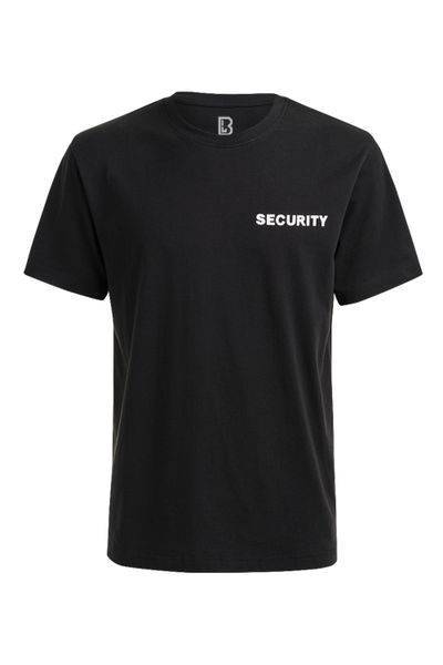 Camiseta negra estampada Security Brandit Camiseta negra estampada Security Brandit