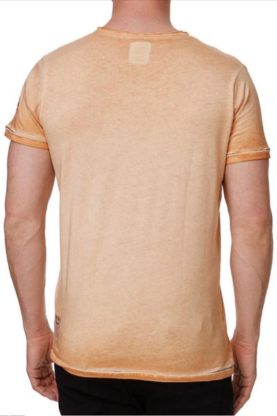 Camiseta Orange Oil-wash Rusty Neal