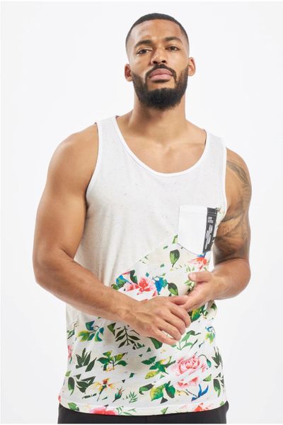 JUST RHYSE sin mangas con flores JUST RHYSE sin mangas con flores