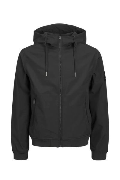 Chaqueta Softshell Negra Jack & Jones Chaqueta Softshell Negra Jack & Jones