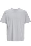Camiseta básica orgánica gris con cuello redondo Jack & Jones