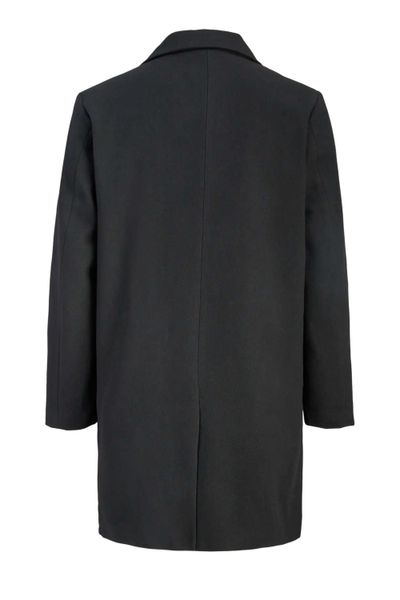 Abrigo de lana negro Harris Jack & Jones