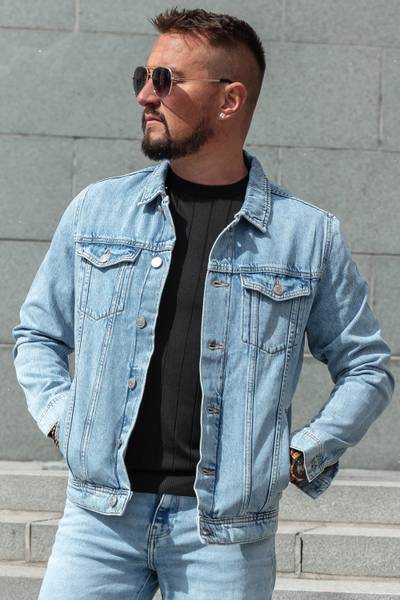 Chaqueta vaquera azul JACK&JONES