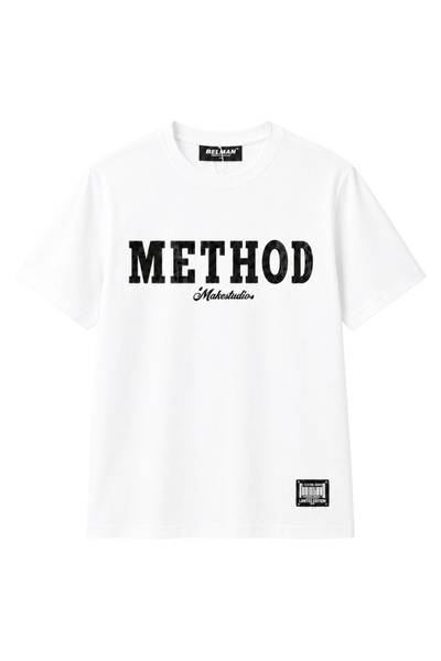 Camiseta T Method blanca con strass JERONE