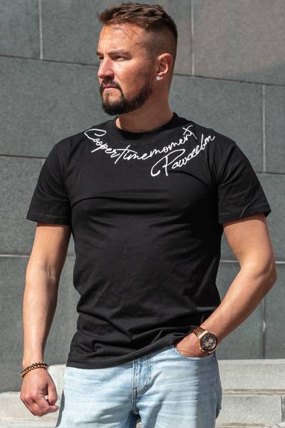 Cooper camiseta negra Jerone