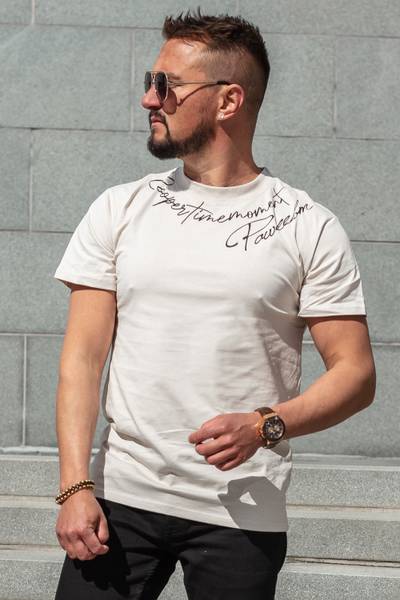 Cooper camiseta marrón claro Jerone