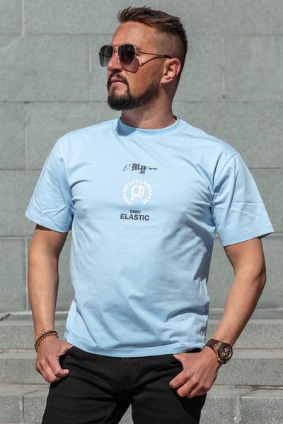 Camiseta holgada azul Gisell JERONE