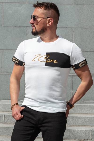 Marc camiseta estructurada blanca JERONE