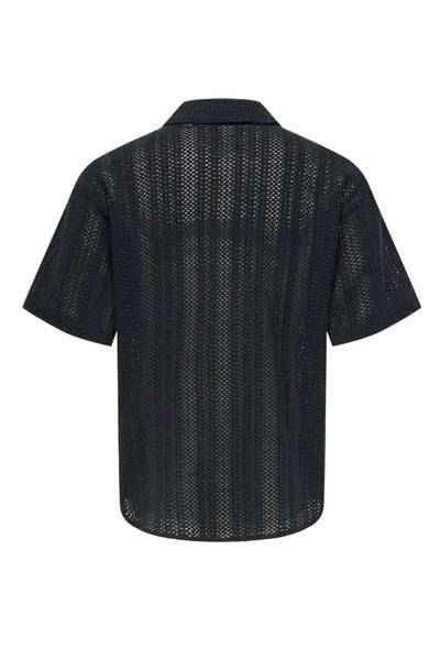 Dani camisa de ganchillo negra ONLY&SONS
