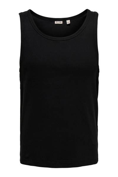 Tanner Tank Top Black ONLY&SONS Tanner Tank Top Black ONLY&SONS