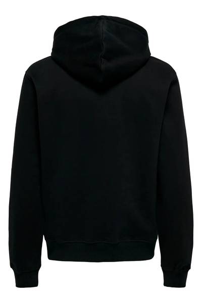 Curated sudadera negra ONLY&SONS