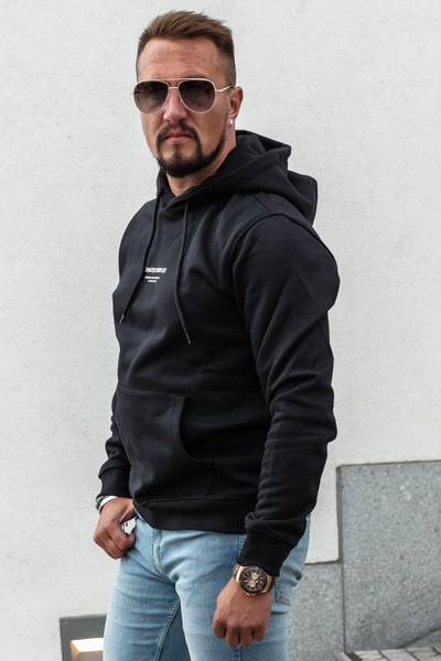 Curated sudadera negra ONLY&SONS