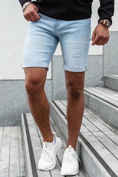 Shorts elásticos azul claro ONLY&SONS