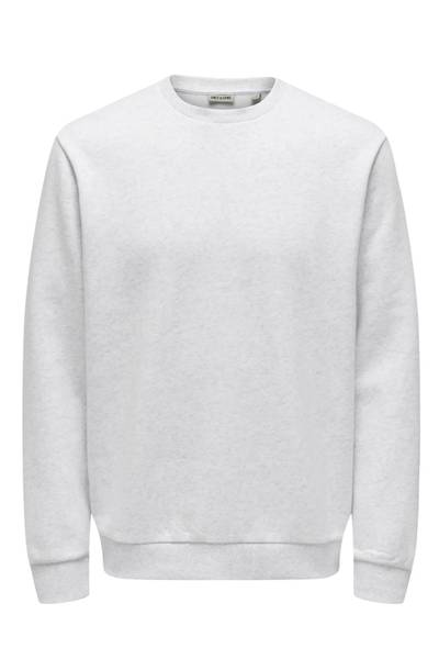 Ceres Melange Gray College Shirt Only & Sons