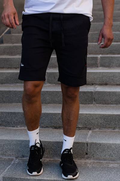Pantalones cortos ligeros azules con bolsillos con cremallera JERONE