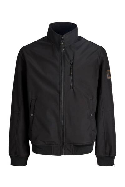 Parker Softshell Bomber negro JACK&JONES Parker Softshell Bomber negro JACK&JONES