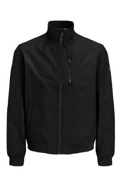 Liam chaqueta bomber softshell negra JACK&JONES