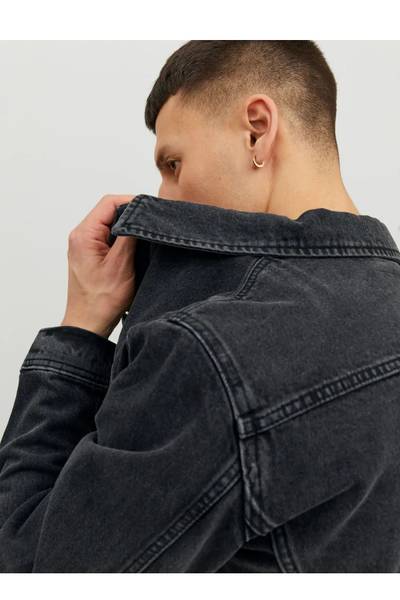 Chaqueta vaquera negra washed JACK&JONES