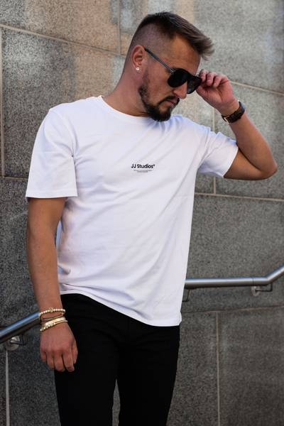 Camiseta blanca Soho JACK&JONES Camiseta blanca Soho JACK&JONES