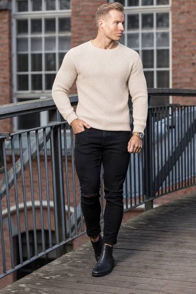 Jersey beige Mason JACK&JONES Jersey beige Mason JACK&JONES