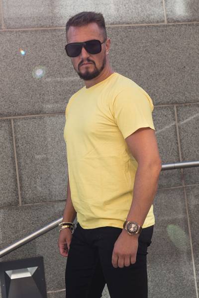 Camiseta amarilla Fruit Of the Loom
