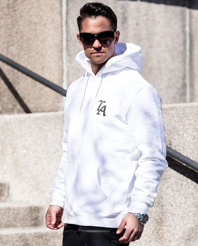 LA Hoody White Urban Classics